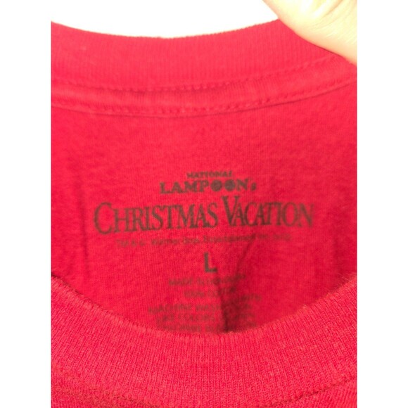 National Lampoons Christmas Vacation Griswald Family Christmas T-Shirt. Large - Picture 3 of 4